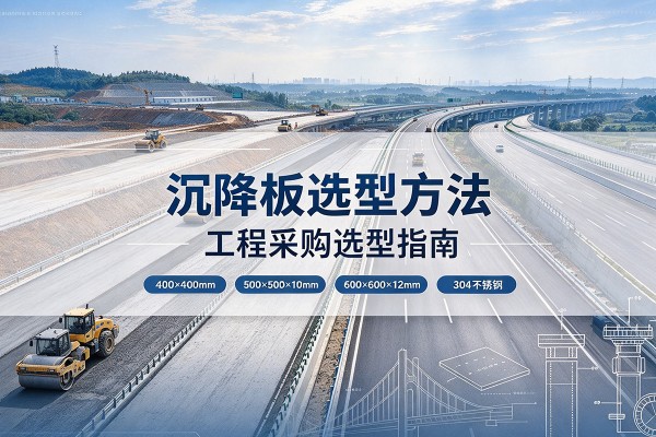 恩平沉降板选择方法