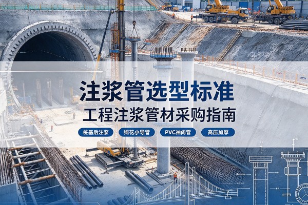 恩平注浆管选型标准
