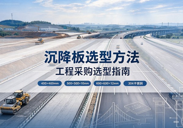 恩平沉降板选择方法