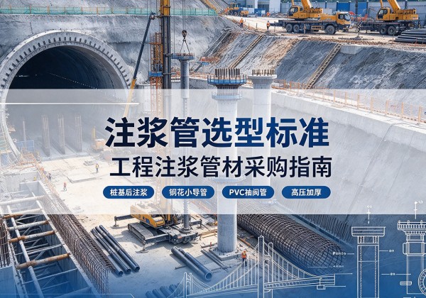 恩平注浆管选型标准